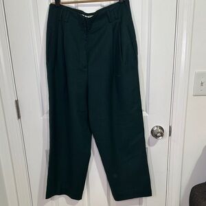 Vintage Rafaella Deep Green Wool Trousers